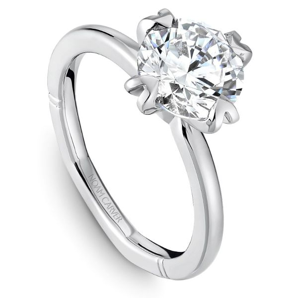 Noam Carver Compass Set Solitiare Engagement Ring Image 3 Becky Beauchine Kulka Diamonds and Fine Jewelry Okemos, MI
