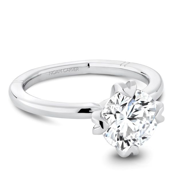 Noam Carver Compass Set Solitiare Engagement Ring Becky Beauchine Kulka Diamonds and Fine Jewelry Okemos, MI