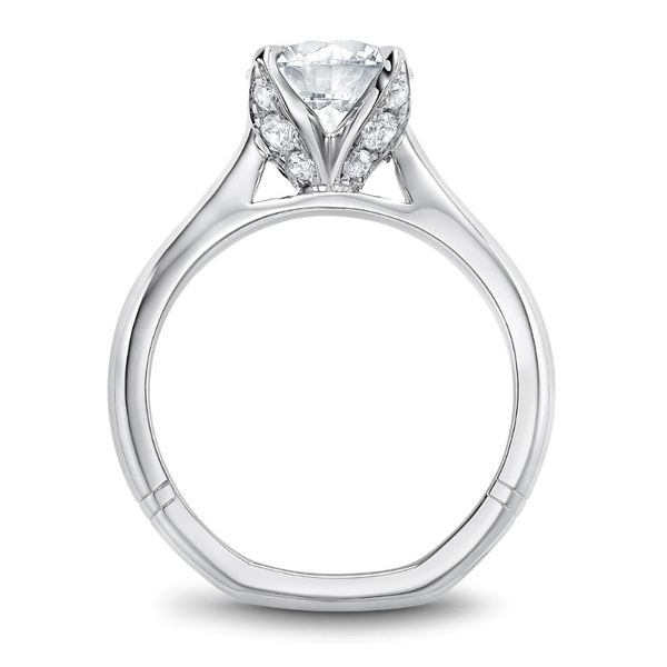 Noam Carver Tulip Head Solitaire Engagement Ring Image 2 Becky Beauchine Kulka Diamonds and Fine Jewelry Okemos, MI