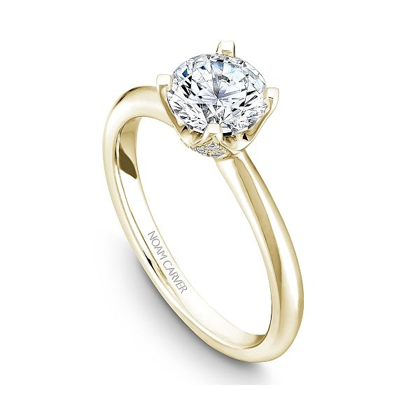 Noam Carver Solitaire Engagement Ring Image 2 Becky Beauchine Kulka Diamonds and Fine Jewelry Okemos, MI