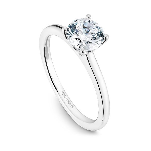 Noam Carver  Solitaire Engagement Ring Image 2 Becky Beauchine Kulka Diamonds and Fine Jewelry Okemos, MI