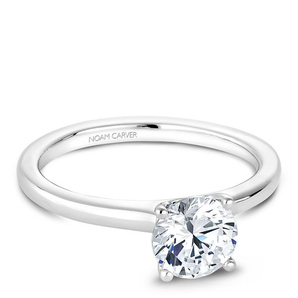 Noam Carver  Solitaire Engagement Ring Becky Beauchine Kulka Diamonds and Fine Jewelry Okemos, MI