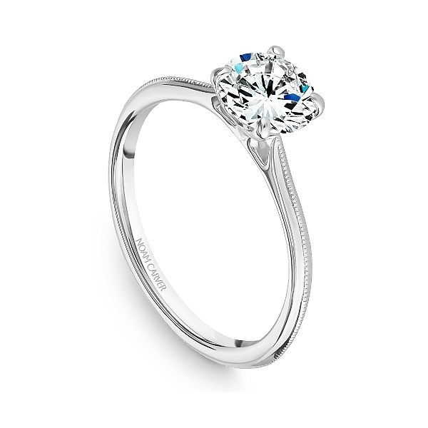 Noam Carver  Solitaire Engagement Ring Image 2 Becky Beauchine Kulka Diamonds and Fine Jewelry Okemos, MI