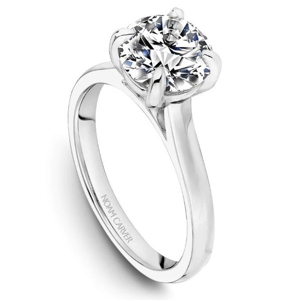 Noam Carver Solitaire Engagement Ring Image 2 Becky Beauchine Kulka Diamonds and Fine Jewelry Okemos, MI