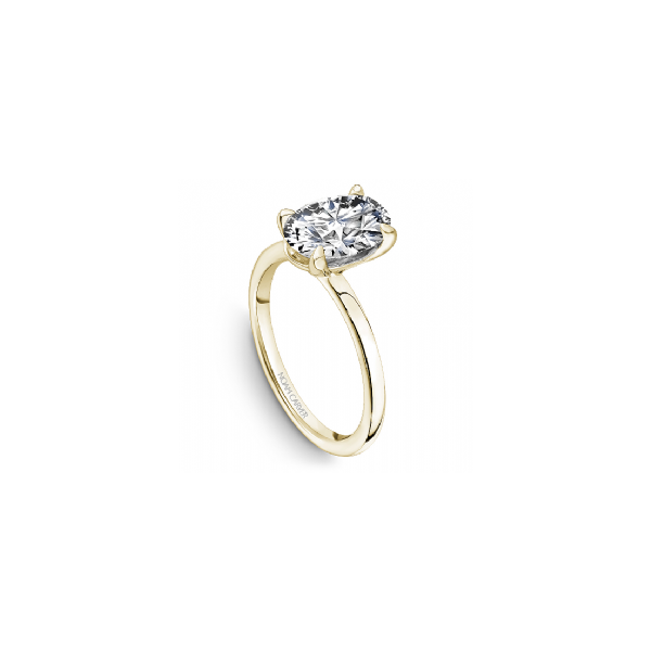 2.0ct two tone oval engagement ring Image 3 Becky Beauchine Kulka Diamonds and Fine Jewelry Okemos, MI