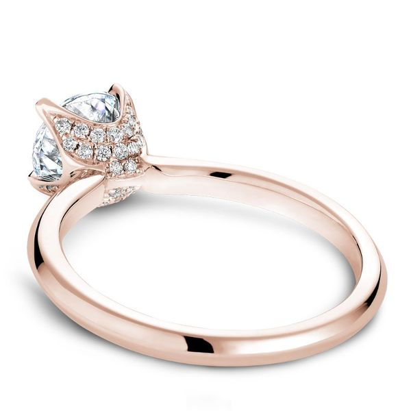 Noam Carver Engagement Ring with Pave Diamonds Image 2 Becky Beauchine Kulka Diamonds and Fine Jewelry Okemos, MI