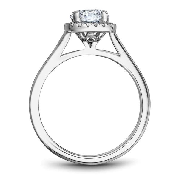 Noam Carver Halo Engagement Ring Image 3 Becky Beauchine Kulka Diamonds and Fine Jewelry Okemos, MI