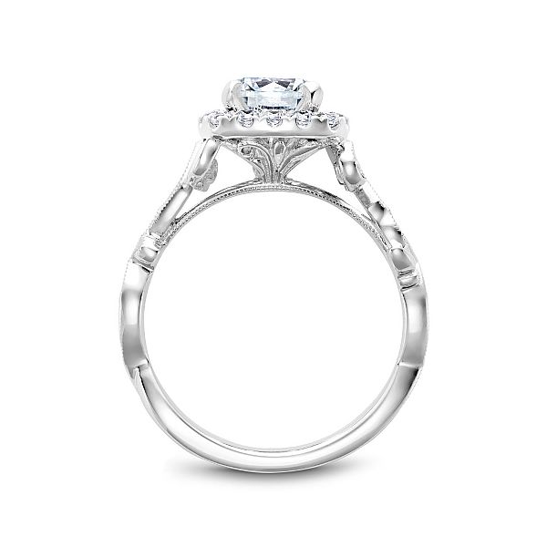 Noam Carver Halo Engagement Ring Image 2 Becky Beauchine Kulka Diamonds and Fine Jewelry Okemos, MI