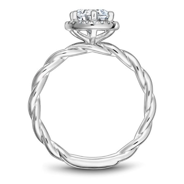 Noam Carver Twis Halo Engagement Ring Image 3 Becky Beauchine Kulka Diamonds and Fine Jewelry Okemos, MI