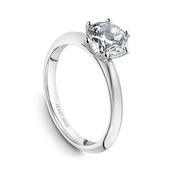 Noam Carver Solitaire Engagement Ring Image 3 Becky Beauchine Kulka Diamonds and Fine Jewelry Okemos, MI