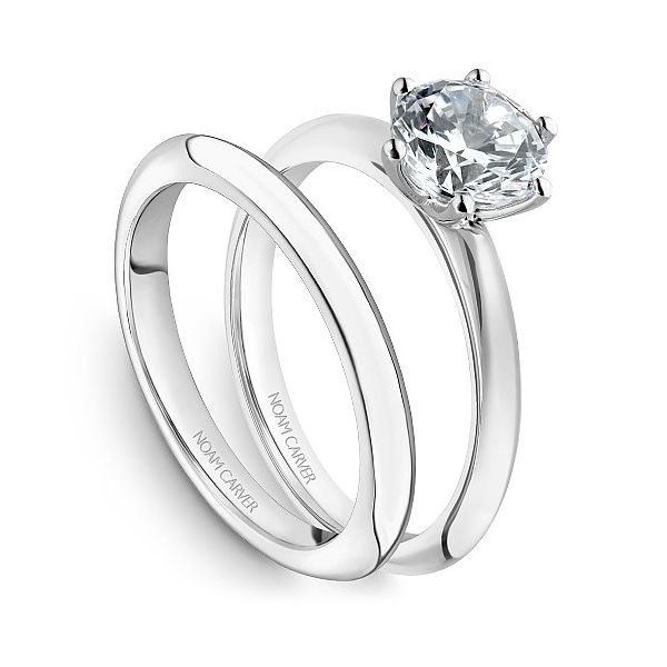 Noam Carver Solitaire Engagement Ring Image 4 Becky Beauchine Kulka Diamonds and Fine Jewelry Okemos, MI