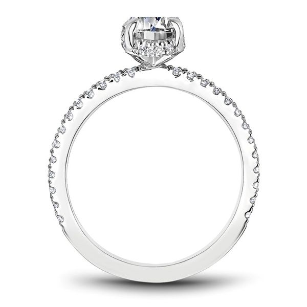 Noam Carver Hidden Halo Engagement Ring Image 3 Becky Beauchine Kulka Diamonds and Fine Jewelry Okemos, MI
