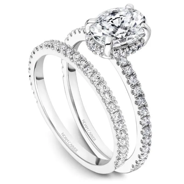 Noam Carver Hidden Halo Engagement Ring Image 4 Becky Beauchine Kulka Diamonds and Fine Jewelry Okemos, MI