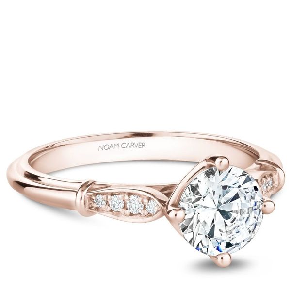 Noam Carver Compass Set Engagement Ring Becky Beauchine Kulka Diamonds and Fine Jewelry Okemos, MI