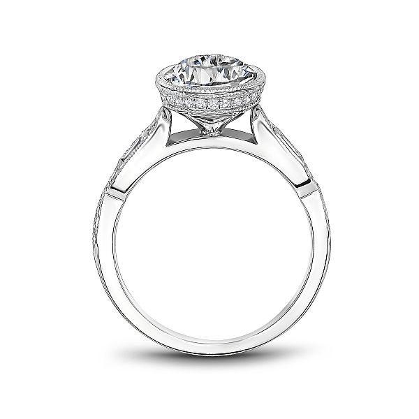 Noam Carver Bezel Set Engagement Ring Image 2 Becky Beauchine Kulka Diamonds and Fine Jewelry Okemos, MI