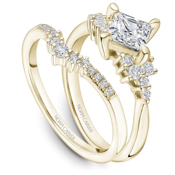 Noam Carver Princess Cut Engagement Ring Image 4 Becky Beauchine Kulka Diamonds and Fine Jewelry Okemos, MI