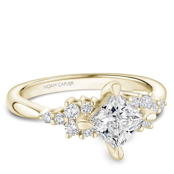 Noam Carver Princess Cut Engagement Ring Becky Beauchine Kulka Diamonds and Fine Jewelry Okemos, MI