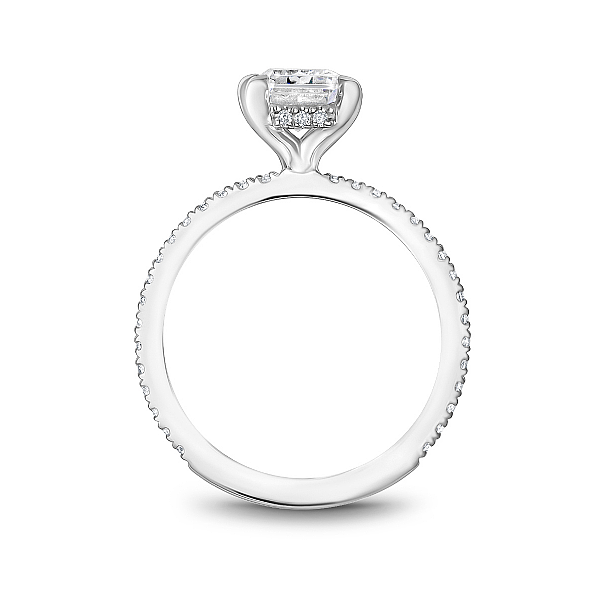 Noam Carver Emerald Cut Engagement Ring Image 2 Becky Beauchine Kulka Diamonds and Fine Jewelry Okemos, MI