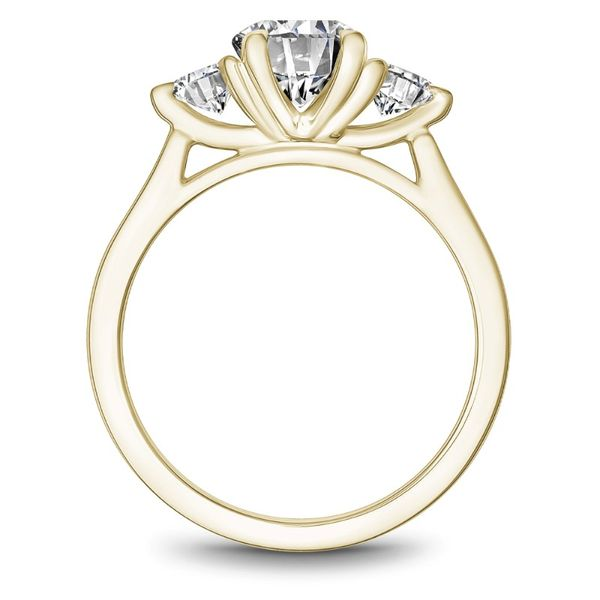 Noam Carver Three Stone Engagement Ring Image 3 Becky Beauchine Kulka Diamonds and Fine Jewelry Okemos, MI