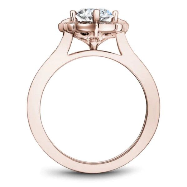Noam Carver Antique Halo Oval Engagement Ring Image 3 Becky Beauchine Kulka Diamonds and Fine Jewelry Okemos, MI