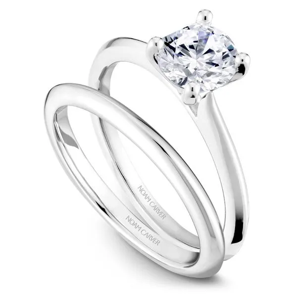 Noam Carver Solitaire Engagement Ring Image 4 Becky Beauchine Kulka Diamonds and Fine Jewelry Okemos, MI