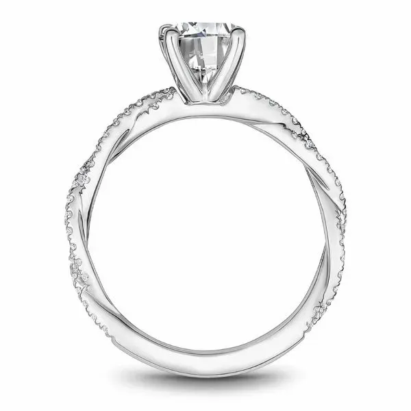 Noam Carver Twist Engagement Ring Image 3 Becky Beauchine Kulka Diamonds and Fine Jewelry Okemos, MI