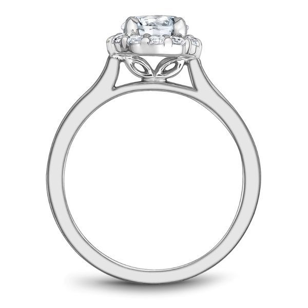 Noam Carver Round Halo Engagement Ring Image 3 Becky Beauchine Kulka Diamonds and Fine Jewelry Okemos, MI
