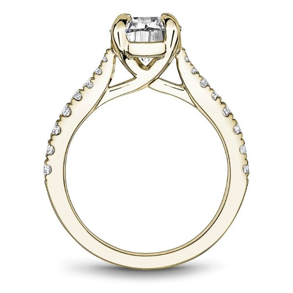 Noam Carver Round Engagement Ring Image 3 Becky Beauchine Kulka Diamonds and Fine Jewelry Okemos, MI