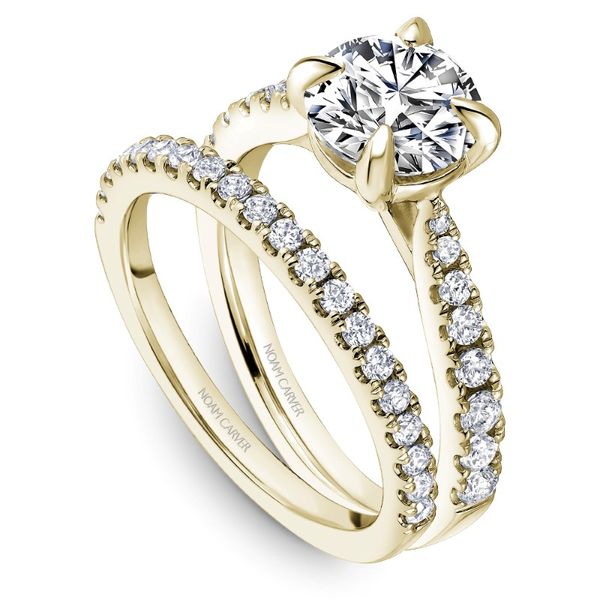 Noam Carver Round Engagement Ring Image 4 Becky Beauchine Kulka Diamonds and Fine Jewelry Okemos, MI