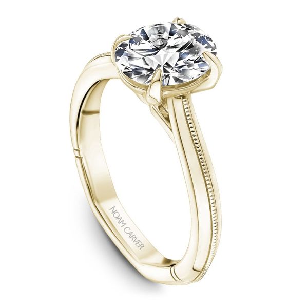 Noam Carver Oval Solitaire Engagement Ring Image 2 Becky Beauchine Kulka Diamonds and Fine Jewelry Okemos, MI