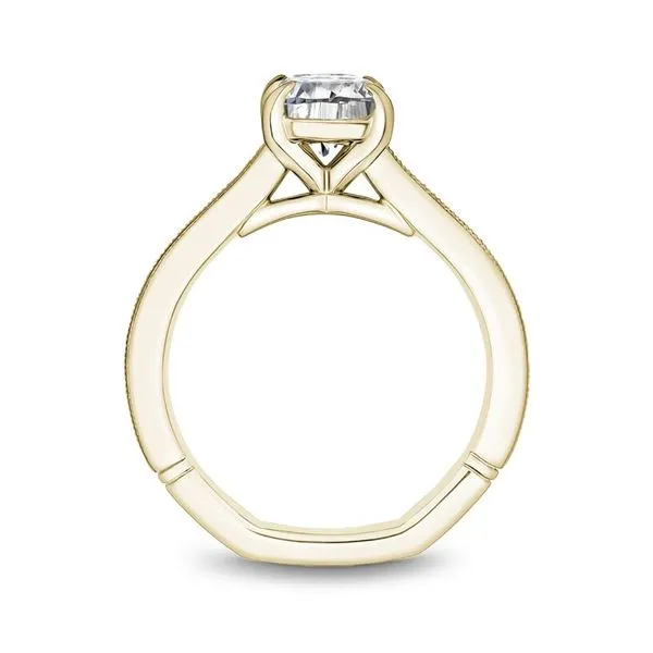 Noam Carver Oval Solitaire Engagement Ring Image 3 Becky Beauchine Kulka Diamonds and Fine Jewelry Okemos, MI