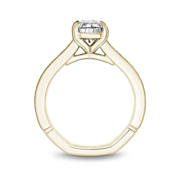 Noam Carver Oval Solitaire Engagement Ring Image 3 Becky Beauchine Kulka Diamonds and Fine Jewelry Okemos, MI