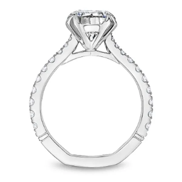 Noam Carver Split Prong Round Engagement Ring Image 2 Becky Beauchine Kulka Diamonds and Fine Jewelry Okemos, MI