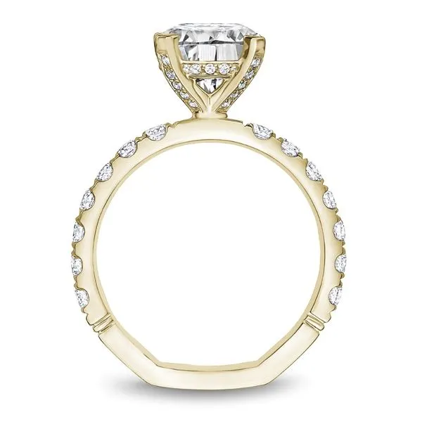 Noam Carver Round Engagement Ring Image 3 Becky Beauchine Kulka Diamonds and Fine Jewelry Okemos, MI