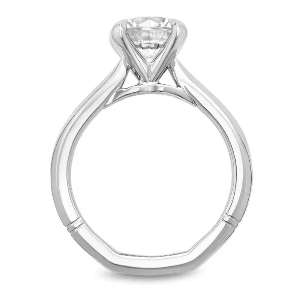 Noam Carver Round Solitaire Engagement Ring Image 3 Becky Beauchine Kulka Diamonds and Fine Jewelry Okemos, MI