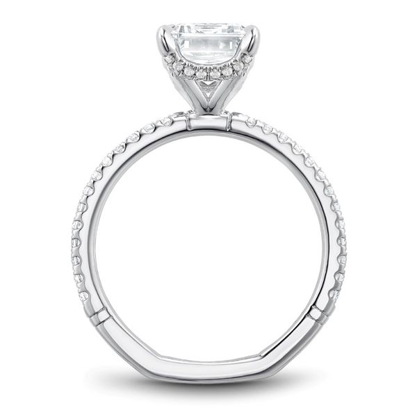 Noam Carver Emerald Cut Engagement Ring Image 3 Becky Beauchine Kulka Diamonds and Fine Jewelry Okemos, MI