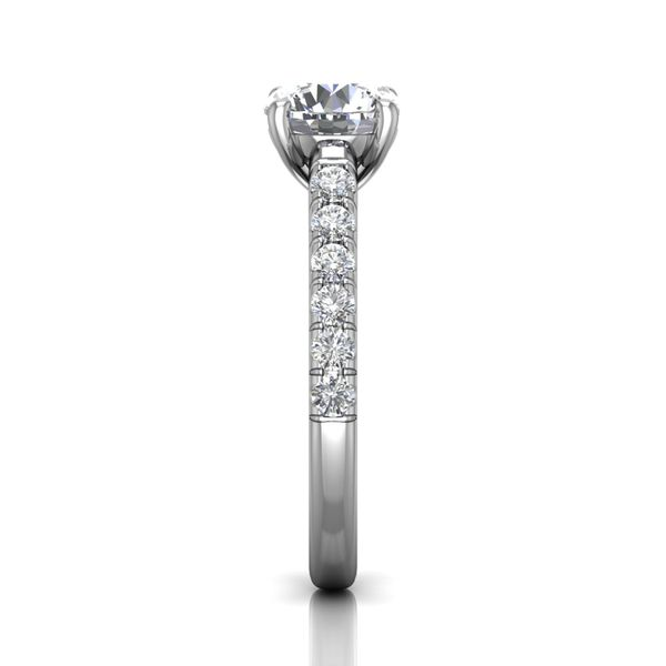 14k White Gold .54ttw Diamond Accented by Martin Flyer Image 3 Becky Beauchine Kulka Diamonds and Fine Jewelry Okemos, MI