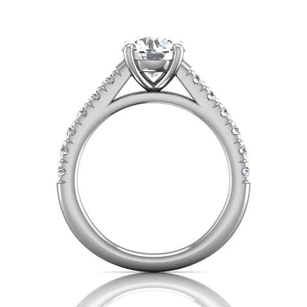 14k White Gold .54ttw Diamond Accented by Martin Flyer Image 4 Becky Beauchine Kulka Diamonds and Fine Jewelry Okemos, MI