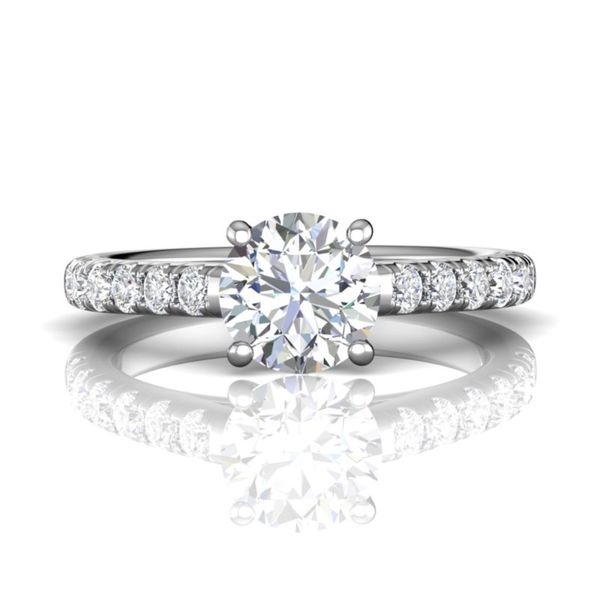 14k White Gold .54ttw Diamond Accented by Martin Flyer Becky Beauchine Kulka Diamonds and Fine Jewelry Okemos, MI