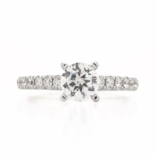 14kt White Gold Diamond Engagement Ring Becky Beauchine Kulka Diamonds and Fine Jewelry Okemos, MI