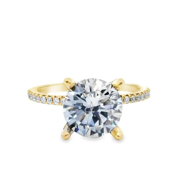 14kkt Yellow Gold 2.00ct Tiffany Style Diamond Engagement Ring Becky Beauchine Kulka Diamonds and Fine Jewelry Okemos, MI