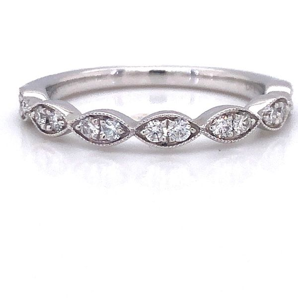 14kt White Gold .25cttw Diamond Band Becky Beauchine Kulka Diamonds and Fine Jewelry Okemos, MI