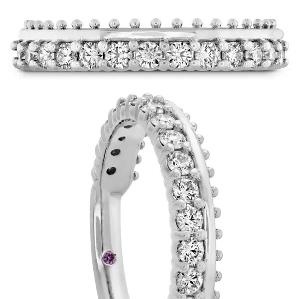 Hearts on Fire Sloane Picot All in a Row band Image 2 Becky Beauchine Kulka Diamonds and Fine Jewelry Okemos, MI