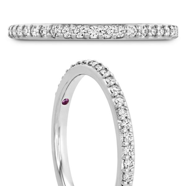 Hearts on Fire Behati Say It Your Way Matching Band Image 2 Becky Beauchine Kulka Diamonds and Fine Jewelry Okemos, MI