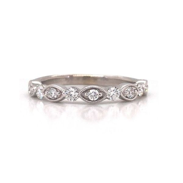 14kt White Gold 0.34cttw Diamond Band Becky Beauchine Kulka Diamonds and Fine Jewelry Okemos, MI