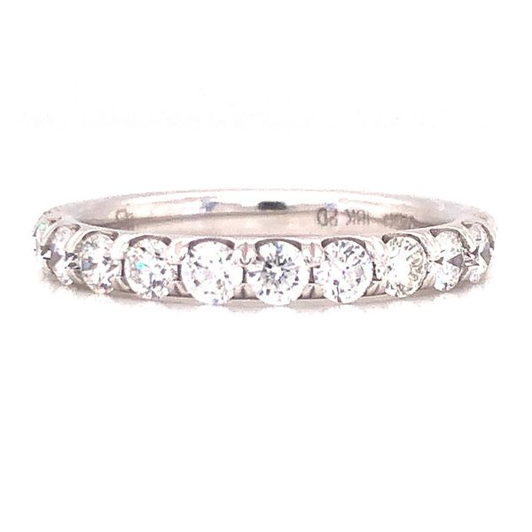 18kt White Gold 1.00cttw Diamond Band Becky Beauchine Kulka Diamonds and Fine Jewelry Okemos, MI