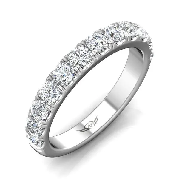 14kt White Gold Micropave 12-Stone Diamond Band by Martin Flyer Image 4 Becky Beauchine Kulka Diamonds and Fine Jewelry Okemos, MI