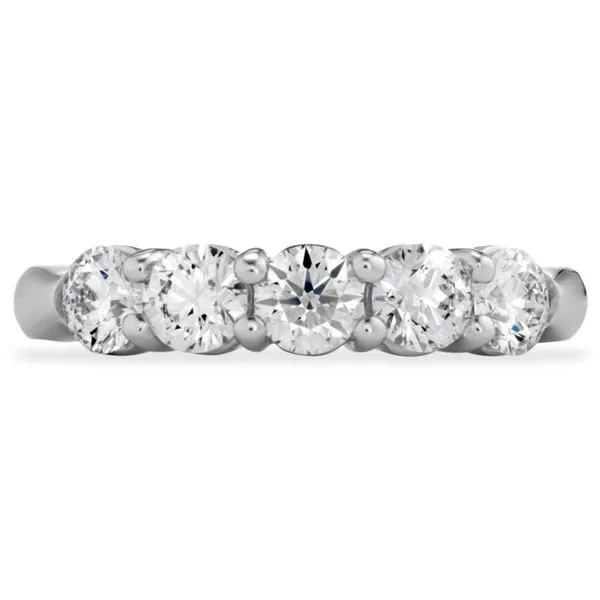 Hearts on Fire Signature 5-Stone Band Becky Beauchine Kulka Diamonds and Fine Jewelry Okemos, MI