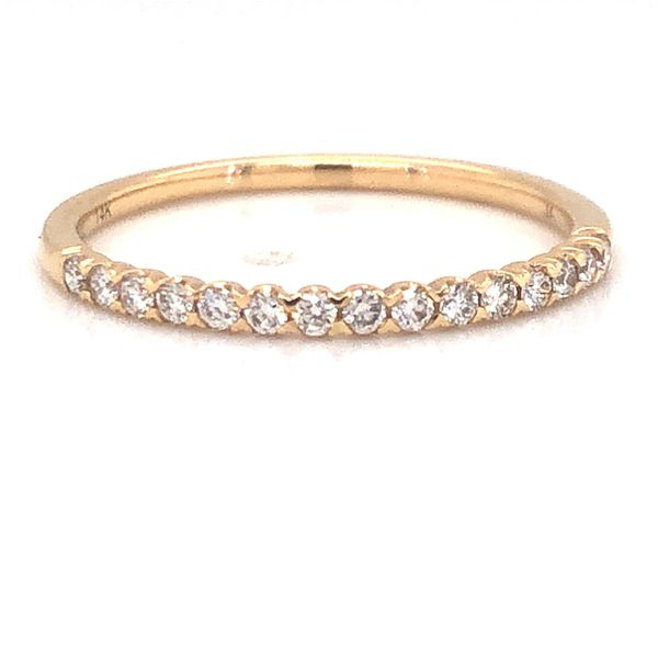 14kt Yellow Gold .21cttw Diamond Band Image 2 Becky Beauchine Kulka Diamonds and Fine Jewelry Okemos, MI