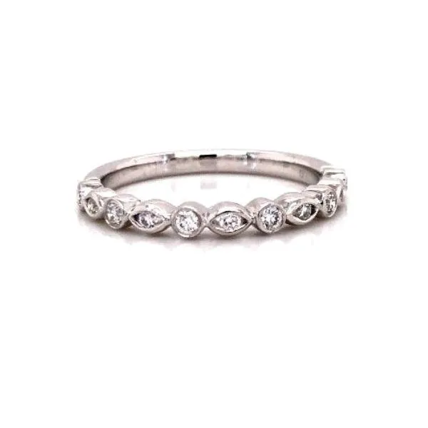 14kt White Gold .21cttw Diamond Band Becky Beauchine Kulka Diamonds and Fine Jewelry Okemos, MI